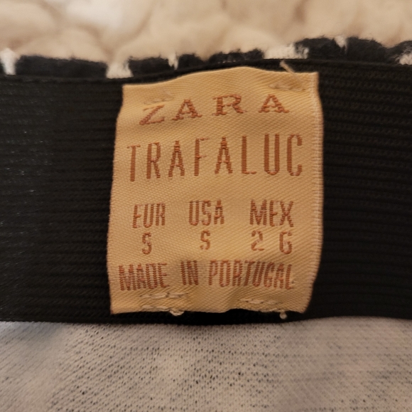 XS Zara Houndtooth Miniskirt - Picture 2 of 4